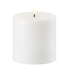 Led-Candles^Uyuni Lighting Uyuni LED Block candle Ø10.1 cm, 10 cm White