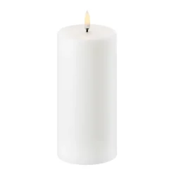 Led-Candles^Uyuni Lighting Uyuni LED Block candle Ø7.8 cm, 15.2 cm White