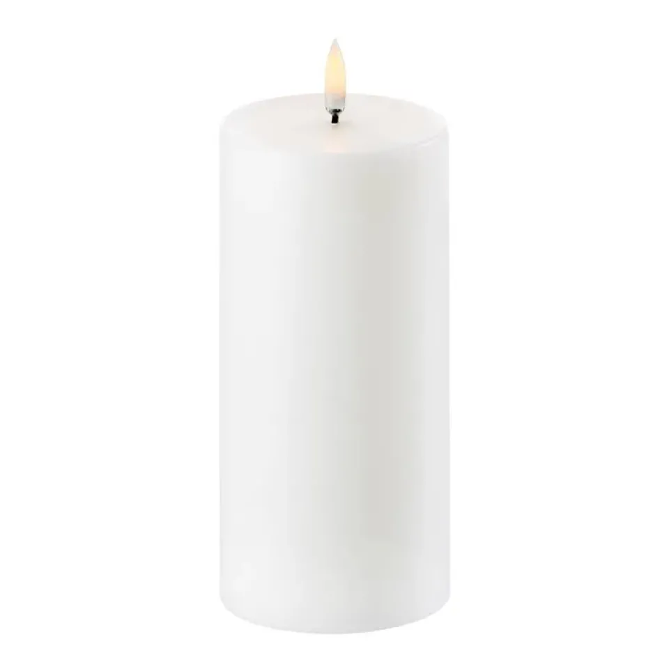 Led-Candles^Uyuni Lighting Uyuni LED Block candle Ø7.8 cm, 15.2 cm White