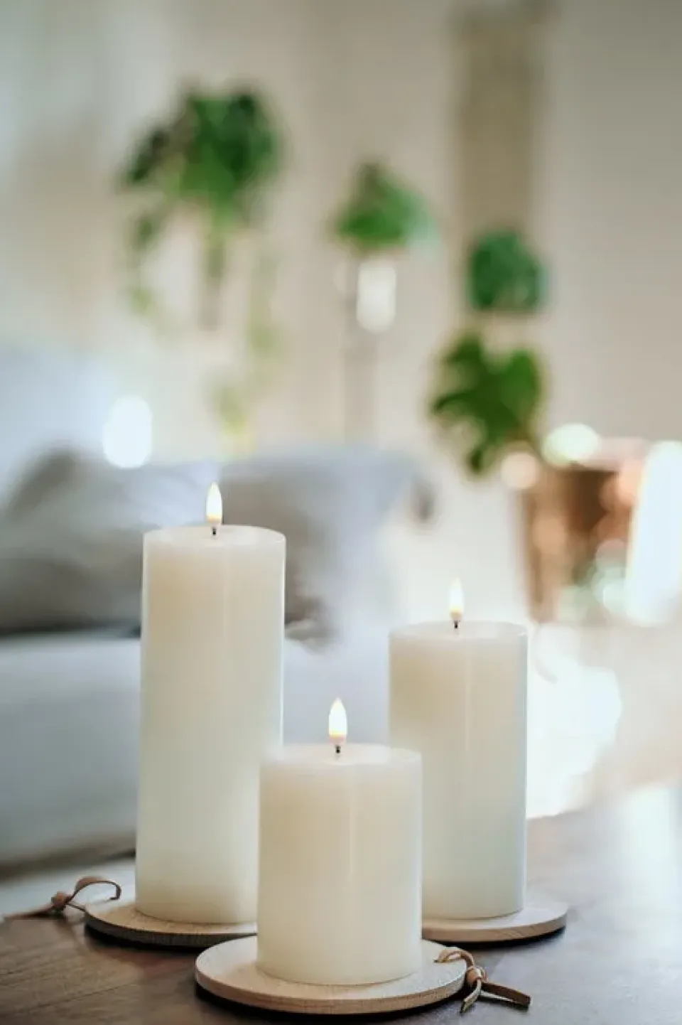 Led-Candles^Uyuni Lighting Uyuni LED Block candle Ø7.8 cm, 15.2 cm White