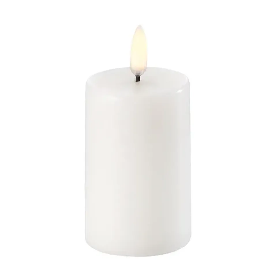 Led-Candles^Uyuni Lighting Uyuni LED Block candle Ø5 cm, 7.5 cm White