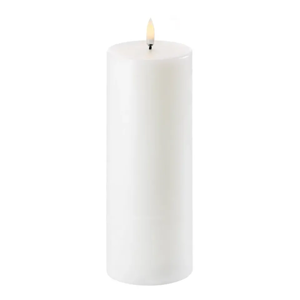 Led-Candles^Uyuni Lighting Uyuni LED Block candle Ø7.8 cm, 20.3 cm White