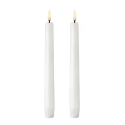 Led-Candles^Uyuni Lighting Uyuni LED Taper candles 2-pack, 20.5 cm White