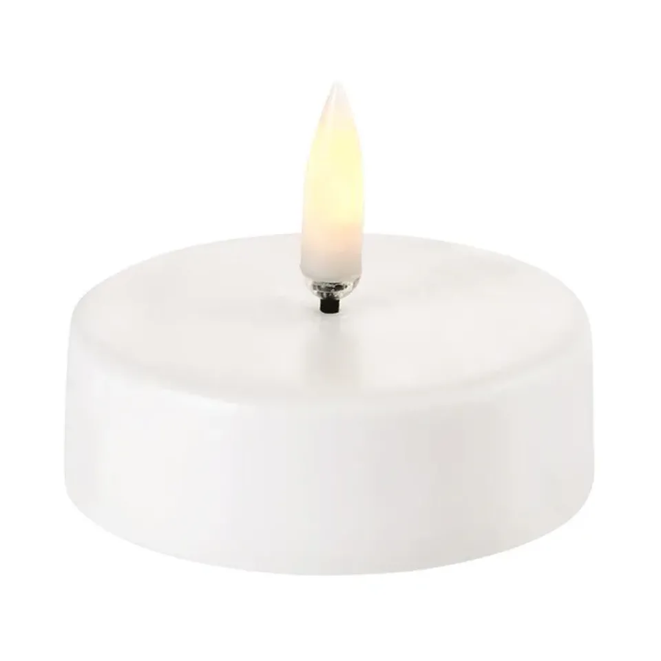 Clearance Uyuni Lighting Uyuni LED Tea light , 6.1 x 2.2 cm White