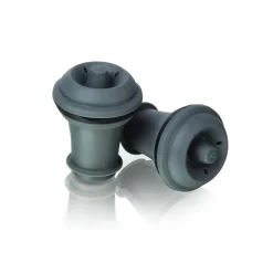 Sale Vacuvin Wine Stopper 2-Pack, Gray Grey
