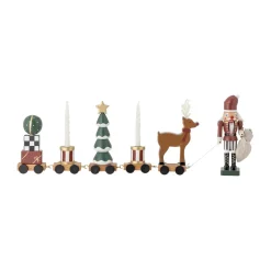 Christmas Decorations^Bloomingville Vadim Christmas train, Multi Green