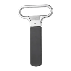 Dorre Vale Bottle Opener corkscrew 11x6.4x1 cm, -silver Black