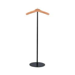 Hot Scherlin Valet stand I, Oiled oak, black metal stand Beige