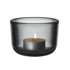 Tea Light Holders, Lanterns & Candle Dishes^Iittala Valkea lantern 60 mm, Grey