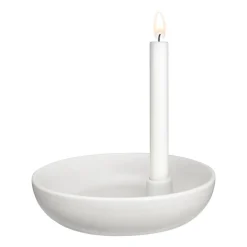 Candle Holders^Scandi Living Valley candle sticks Ø21 cm, White