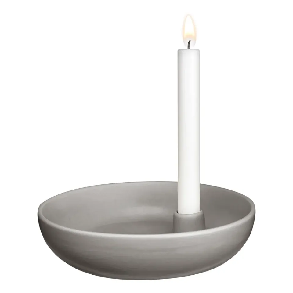 Candle Holders^Scandi Living Valley candle sticks Ø21 cm, Grey
