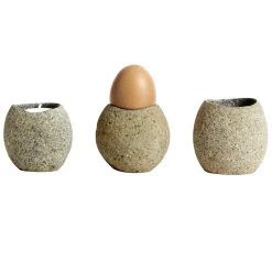Egg Cups^MUUBS Valley egg cup, nature Brown