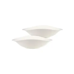 Deep Plates^Villeroy & Boch Vapiano pasta bowl 2-pack, White