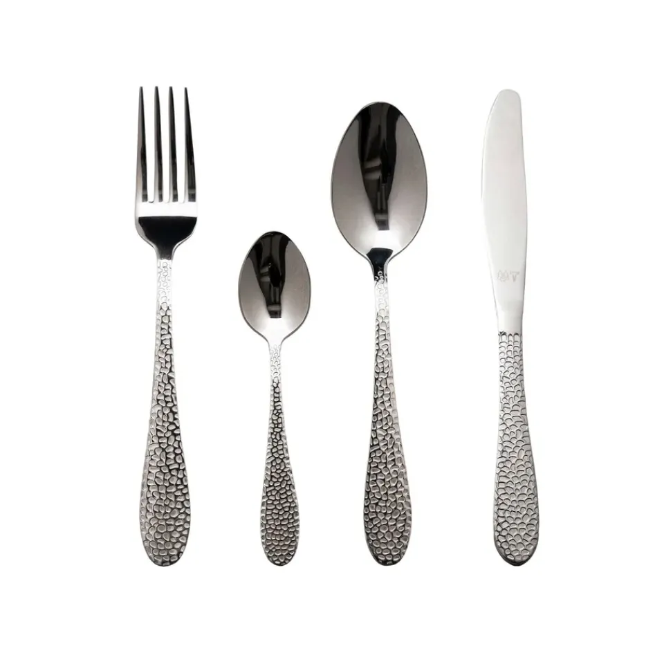 Online Vargen & Thor cutlery 16 pieces, greyfoot. silver Silver-coloured
