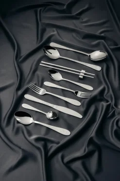 Online Vargen & Thor cutlery 16 pieces, greyfoot. silver Silver-coloured