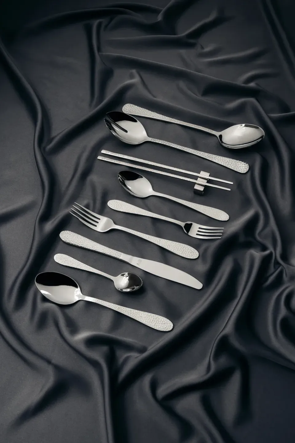 Online Vargen & Thor cutlery 16 pieces, greyfoot. silver Silver-coloured