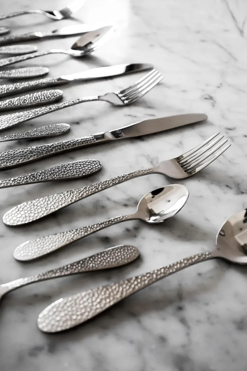 Online Vargen & Thor cutlery 16 pieces, greyfoot. silver Silver-coloured
