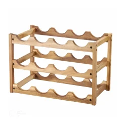 Wine Racks^Dorre Varo wine rack 12 bottles, Acacia Brown