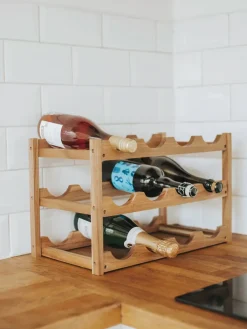 Wine Racks^Dorre Varo wine rack 12 bottles, Acacia Brown