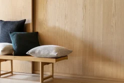 Discount Røros Tweed Vega cushion 50x50 cm, Black