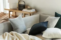 Best Røros Tweed Vega cushion 50x50 cm, Grey