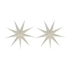 Sale Scandi Living Veil advent star, White, Ø90 cm Beige