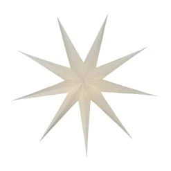 Sale Scandi Living Veil advent star, White, Ø90 cm Beige