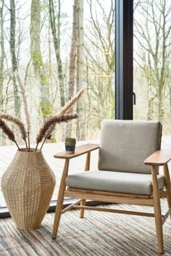 Villa Collection Vem rug, Green-nature-pink, 70x250 cm GreenBeigePink