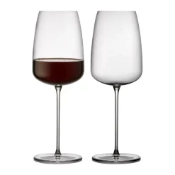 Lyngby Glas Veneto Bourgogne wine glass 77 cl 2-pack, Clear Transparent