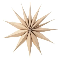 Christmas Decorations^Broste Copenhagen Venok Christmas star 40 cm, Beige