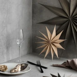 Christmas Decorations^Broste Copenhagen Venok Christmas star 40 cm, Beige