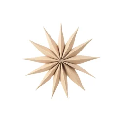 Christmas Decorations^Broste Copenhagen Venok star Christmas ornament Ø30 cm, natural Brown