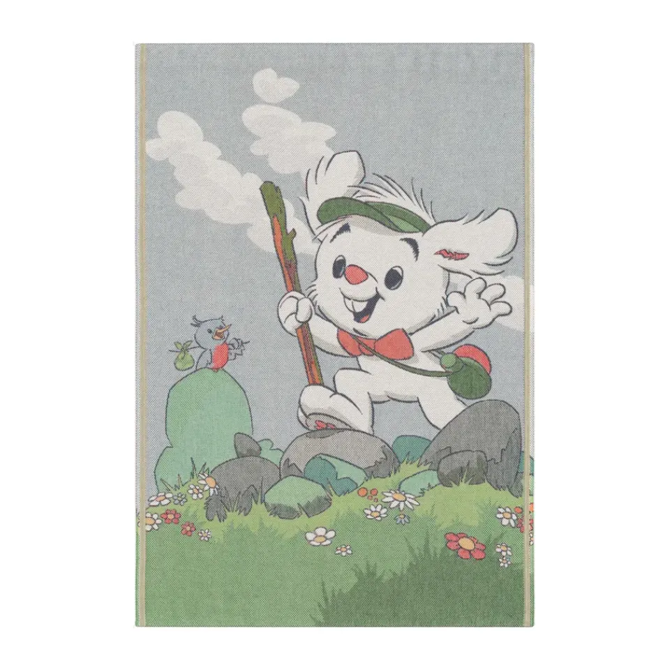 Baby Blankets^Ekelund Linneväveri Äventyr children's blanket 72x105 cm, Multi