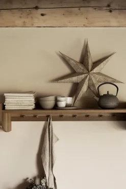 Christmas Stars^Watt & Veke Vera advent star Ø44 cm, Jute Beige