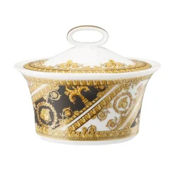Sugar Bowls^Versace I love Baroque sugar bowl, I love Baroque Gold-colouredBlackWhite