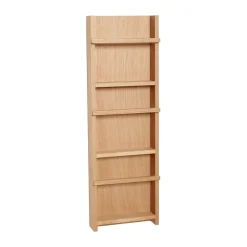 Best Hübsch Vertigo magazine holder, Oak Beige