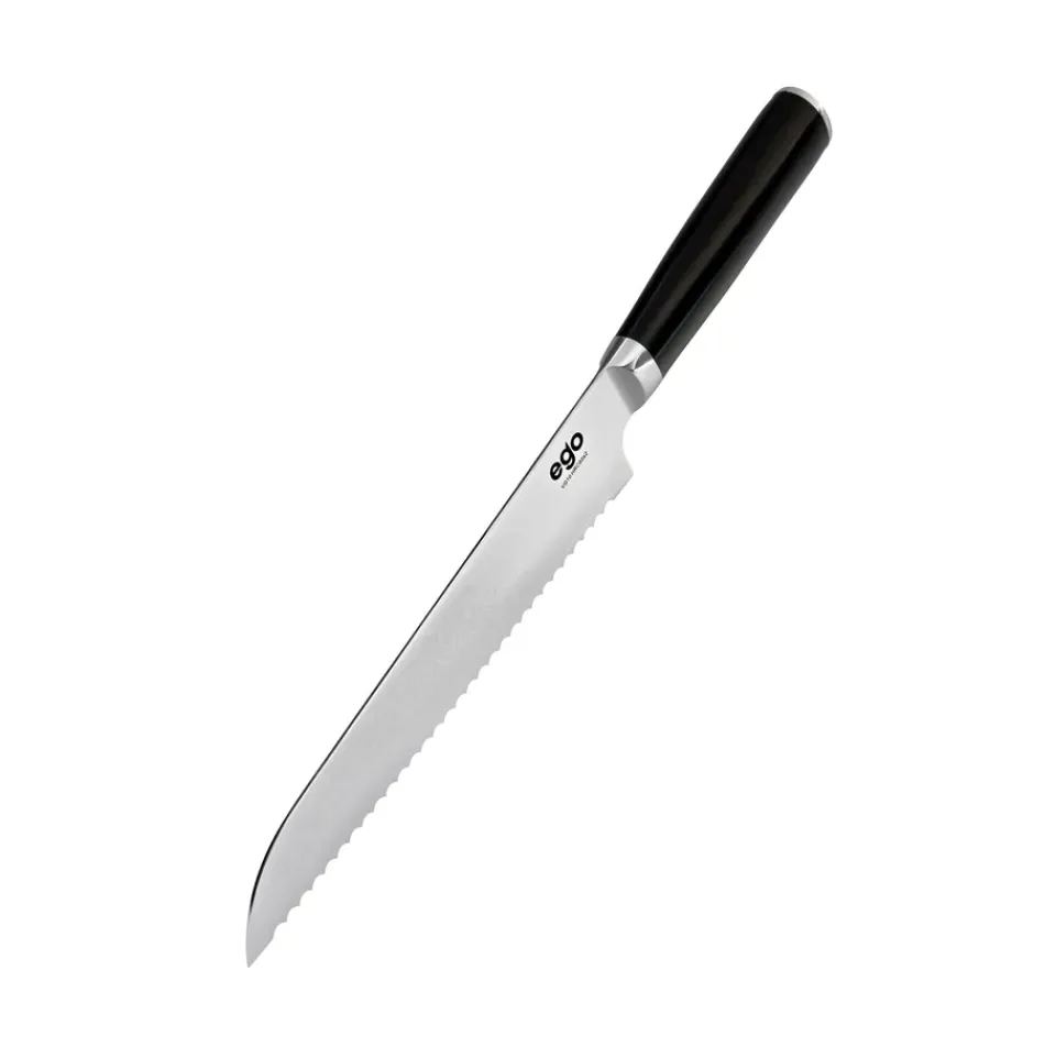 Bread Knives^Wilfa VG10 bread knife, 20 cm Silver-colouredBlack