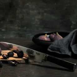 Chef Knives^Wilfa VG10 chef's knife, 20 cm Silver-colouredBlack