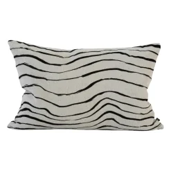Outlet Fine Little Day VĂĄg pillowcase 38x58 cm, Black BeigeBlack