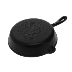 Cast Iron Pans^Victoria cast iron frying pan pre-seasoned, Ø20 cm Black