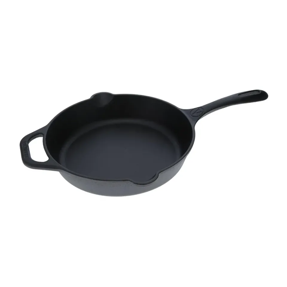 Hot Victoria cast iron frying pan pre-seasoned, Ø25 cm Black