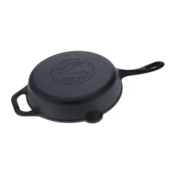 Hot Victoria cast iron frying pan pre-seasoned, Ø25 cm Black