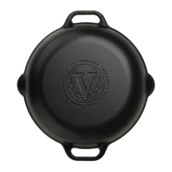 Discount Victoria cast iron skillet, Ø33 cm Black
