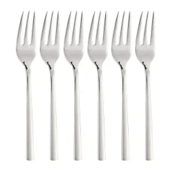 Outlet Dorre Victoria dessert forks 6-pack 15 cm, Stainless steel 18/10 Silver-coloured