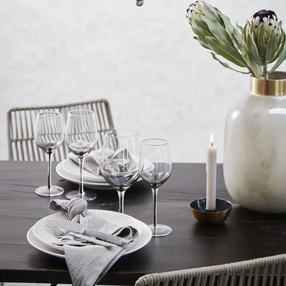 Whiskey & Cognac Glasses^Lene Bjerre Victorinne gin glass 65 cl, smoke Grey