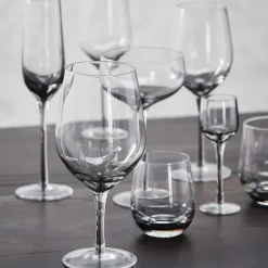 Whiskey & Cognac Glasses^Lene Bjerre Victorinne gin glass 65 cl, smoke Grey