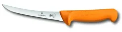 Sale Victorinox boning knife curved 16 cm, Orange Yellow