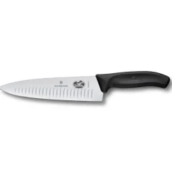 Chef Knives^Victorinox chef's knife serrated 20 cm, Black