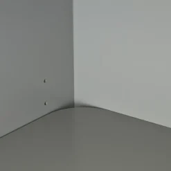 Best 1898 Vidja cabinet, lack. low. coated doors Grey