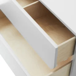 Dressers & Drawer Units|Dressers & Drawer Units^1898 Vidja high chest of draws, lacq. 5 box White